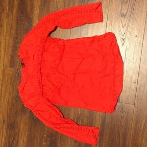 J. Crew 100% Linen Blouse